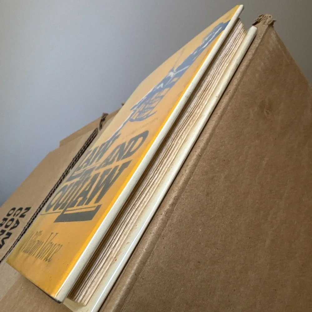 1982 HC First‎ Ed Law And Outlaw A Double D Western William Vance Hardcover